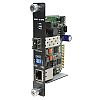 RGMC-111GPB, Industrial Rack mount card type Ethernet to fiber media converter, 1x 100/1000TX (RJ-45) + 1x 100/1000FX (SFP)