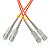 Patchcord SC/UPC-SC/UPC, MM, 50/125 duplex, OM2 fiber, 1 m