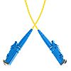 Fiber optic patch cord, E2000/UPC-E2000/UPC, SM, 9/125 simplex G652D fiber, L=5m