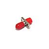 Fiber optic hybrid adaptor SM, FC/UPC - ST/UPC simplex