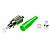 Fiber optic connector, FC/APC SM, 3.0mm