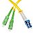 Patchcord SC/APC-LC/UPC, SM, 9/125 duplex, G652D fiber, 5 m
