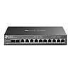 Gigabit VPN Router Omada 3-in-1, 10x 10/100/1000 RJ-45, 2 SFP slots, PoE+, desktop (TP-Link ER7212PC)