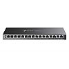 Smart switch, 16x 10/100/1000 RJ-45, PoE+ (TP-Link TL-SG2016P)