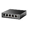 TP-Link TL-SG105MPE, Smart switch, 5x 10/100/1000 RJ-45, PoE+, desktop