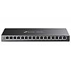 TP-Link TL-SG116P, Unmanaged switch, 16x 10/100/1000 RJ-45, PoE+, desktop