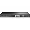 Managed switch,  24x 2,5G RJ-45, 4 slide-in 10G SFP+ slot, 19" (TP-Link TL-SG3428X-M2)