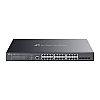 TP-Link SG3428XMPP, Managed switch,  24x 10/100/1000 RJ-45, 4 slide-in 10G SFP+ slot, PoE++, 19"