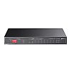 TP-Link TL-SG1210PP, Unmanaged switch,  9x 10/100/1000 RJ-45, 1 SFP slots, PoE++, desktop
