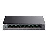 TP-Link LS108GP, Unmanaged switch, 8x 10/100/1000 RJ-45, PoE+, desktop