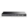Managed switch, 26x 10/100/1000 RJ-45, 2 slide-in SFP, PoE+, 19" (TP-Link ES228GP)
