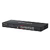 Unmanaged switch, 18x 10/100/1000 RJ-45, 2xSFP, PoE+, 19" (TP-Link Mercusys MS120GP)