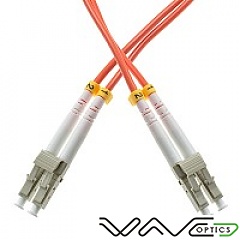 Patchcord LC/UPC-LC/UPC, MM, 50/125 duplex, OM2 fiber, 0.5 m