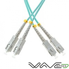 Patchcord SC/UPC-SC/UPC, MM, 50/125 duplex, OM3 fiber, 0.5 m