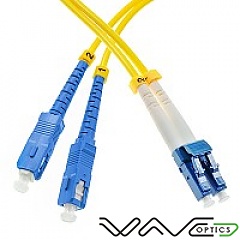 Patchcord SC/UPC-LC/UPC, SM, 9/125 duplex, G652D fiber, 0.5 m
