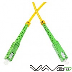 Patchcord SC/APC-SC/APC, SM, 9/125 simplex, G657A1 fiber, 2 m