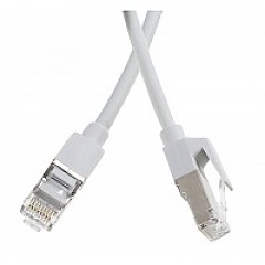 Patch cable S/FTP (PiMF) cat. 8,  5 m, grey