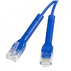 Patch cable UTP cat. 6a, 2.0 m, blue, LSOH, ultra-flex