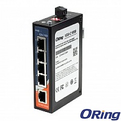 Unmanaged switch,  5x 10/100/1000 RJ-45, slim housing (ORing IGS-C1050)