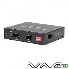10G media converter SFP+/SFP+ slot (Wave Optics, WO-SFP+-SFP+)