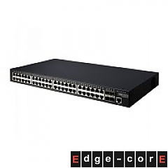 Managed switch,  48x 10/100/1000 RJ-45, 4x 100/1000 SFP, 19" (Edge-corE ECS4100-52T)