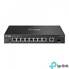 Managed switch,  8x 2,5G, 2 slide-in 10G SFP+ slot, PoE++, 19" (TP-Link ES210XPP-M2)