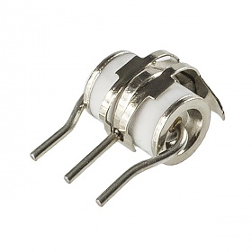 Gas tube surge arrester, 3-pole, fail safe