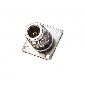 N female connector, receptacle chassis mount, RG58