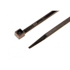 Cable ties, 3.6 x 140 mm, black