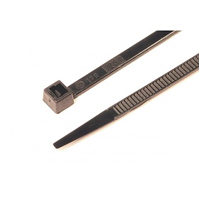 Cable ties, 4.8 x 300 mm, black