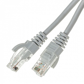 Patch cable UTP cat. 6,  2.0 m, grey