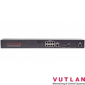 Vutlan VT825G, Monitoring unit 19" 1U; 8x analog; 1x CAN; 16x dry contact inputs