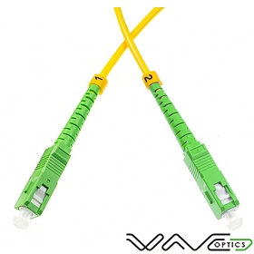 Patchcord SC/APC-SC/APC, SM, 9/125 simplex, G657A1 fiber, 5 m