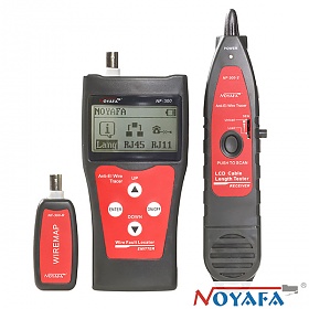 Noyafa NF-300 Cable tester RJ-45, w/LCD and scan detector