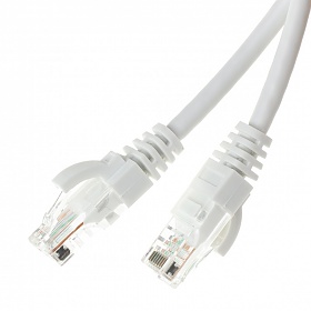 Patch cable UTP cat. 5e, 0.5 m, white