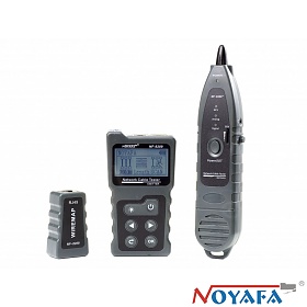 Cable tester RJ-45, w/LCD. PoE and port flash (NOYAFA NF-8209)