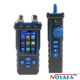NOYAFA NF-8508, Cable tester RJ-45 and Optical Power Meter, w/LCD, wire tracker, VFL