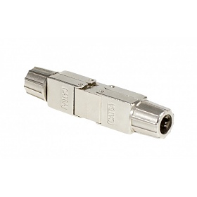 Cat.6A STP connector adaptor, screw fixed type