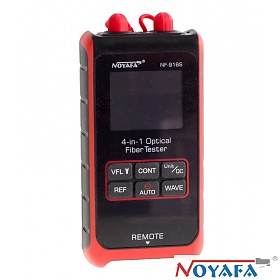 NOYAFA NF-916S, Cable tester RJ-45 and Optical Power Meter, w/LCD, VFL