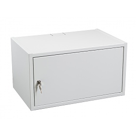 6U rack cabinet 19", wall-mounted, steel door, 320x545x350mm