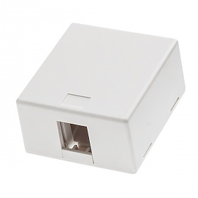 Surface-mount box, keystone 1x