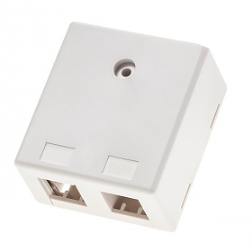 Surface-mount box, keystone 2x