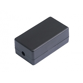 Surface-mount connection box, cat. 5e, UTP, clipped, dual block