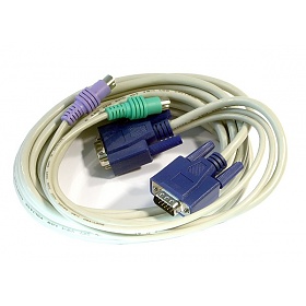 KVM cable, Oxca , M-P15F, PS/2, 5.0 m (KC-1505)
