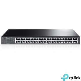 TP-Link TL-SF1048, Unmanaged switch, 48x 10/100 RJ-45, 19" 