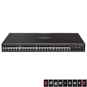 Edge-corE ES4548D, Managed switch L2, 44x 10/1000 RJ-45, 4 slide-in SFP / RJ-45 slots, IP stacking, IPv6, 19" 