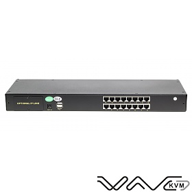KVM module cat.5, Wave KVM ,  16 to 1, PS/2 or USB console, rack 19"