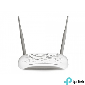 TP-Link TD-W8961N, Wireless N broadband ADSL2+ router, 4x LAN