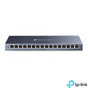 Unmanaged switch, 16x 10/100/1000 RJ-45, desktop (TP-Link TL-SG116)