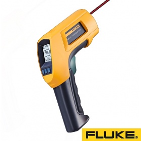 FLUKE 568 - Infrared thermometer with thermocouple socket and memory, PC USB interface